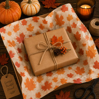 Leaves of Thanks Tissue Paper