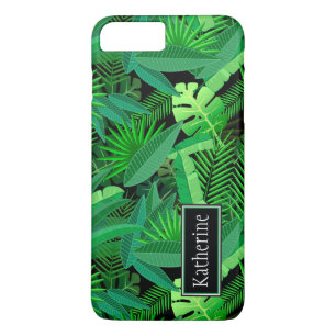 Leaves Of Tropical Palm Trees   Add Your Name Case-Mate iPhone Case