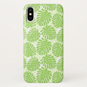 Leaves Of Tropical Plant - Monstera Pattern Case-Mate iPhone Case