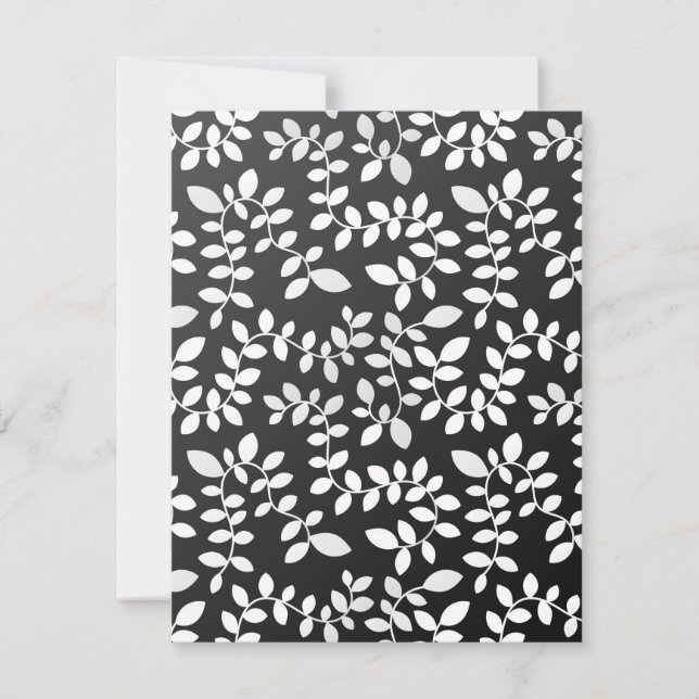 Leaves Pattern 10 Card (Front)