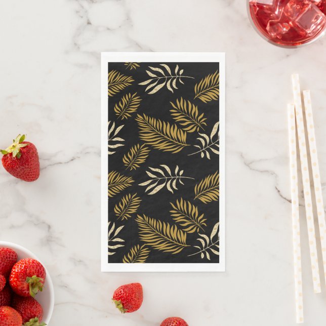 Leaves Pattern 16 Napkin (Insitu)