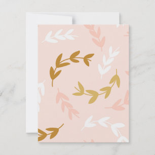 Leaves Pattern 4 Card