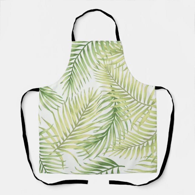 Leaves pattern apron (Front)