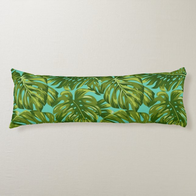 Leaves pattern body cushion (Front)
