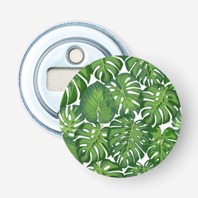 Leaves pattern bottle opener (Front)