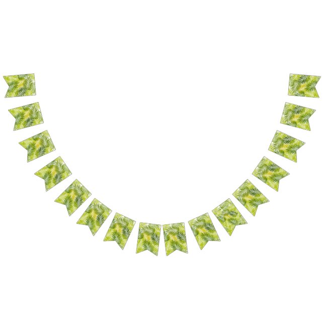 Leaves pattern bunting  (All)