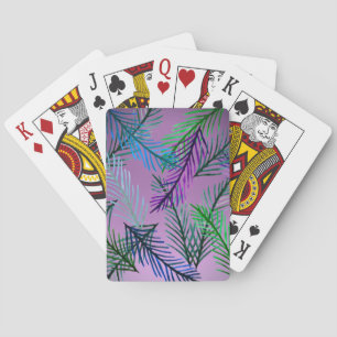 Leaves Pattern Classic Playing Cards