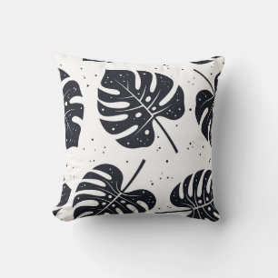 Leaves pattern cushion