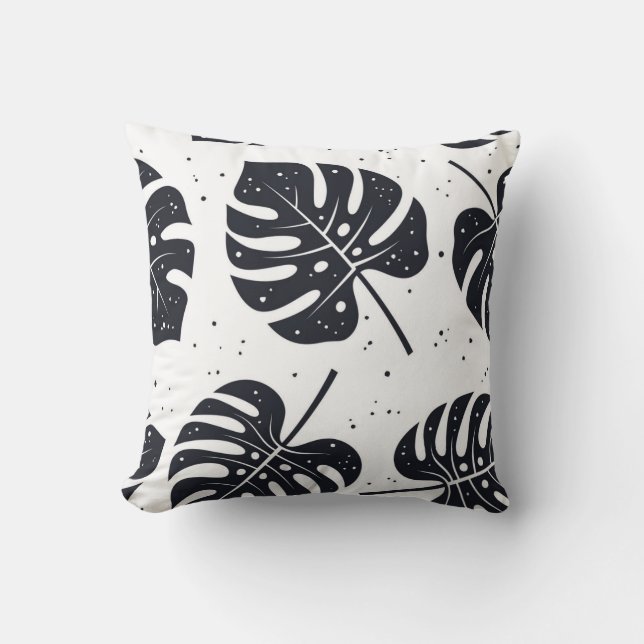 Leaves pattern cushion (Front)