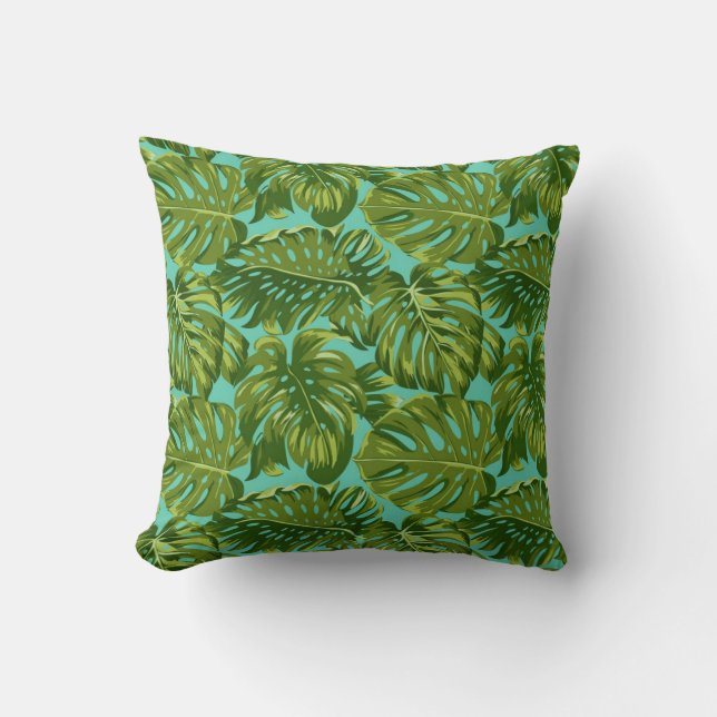 Leaves pattern cushion (Front)