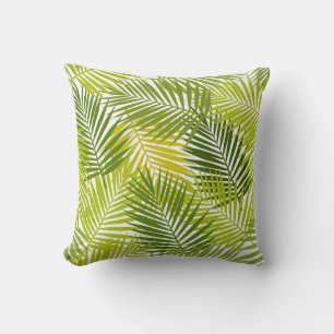 Leaves pattern cushion