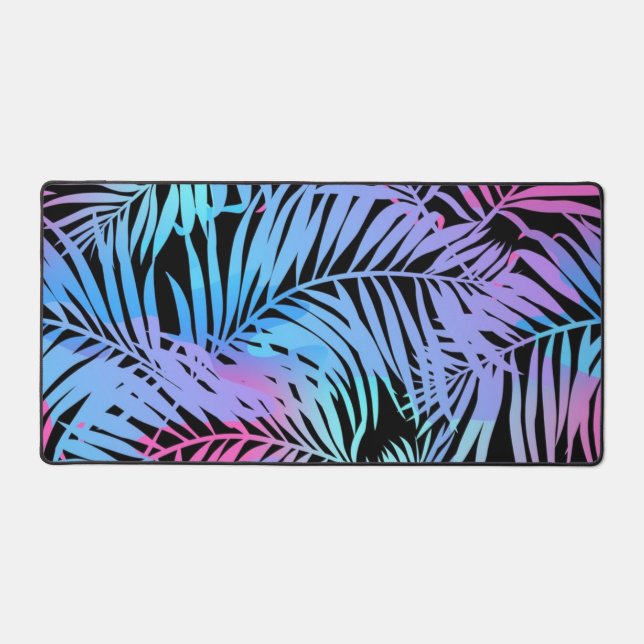 Leaves pattern desk mat (Front)