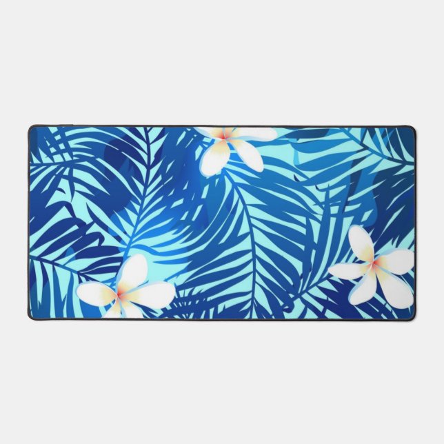 Leaves pattern desk mat (Front)