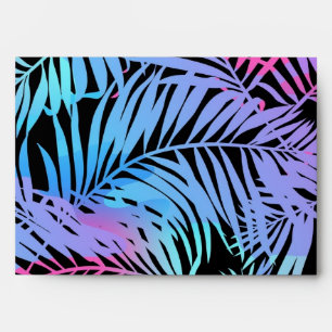 Leaves pattern envelope