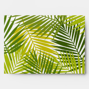 Leaves pattern envelope