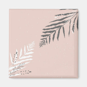 Leaves pattern magnet