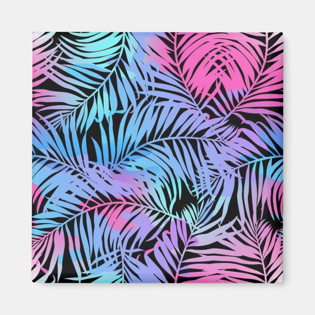 Leaves pattern magnet (Front)