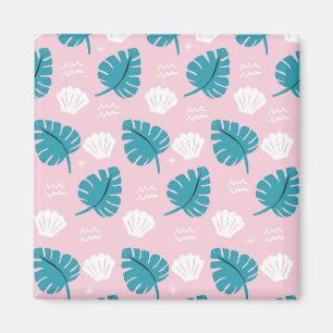 Leaves pattern magnet