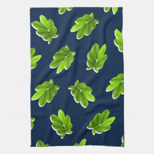 Leaves Pattern of the Tropics Kitchen Towels