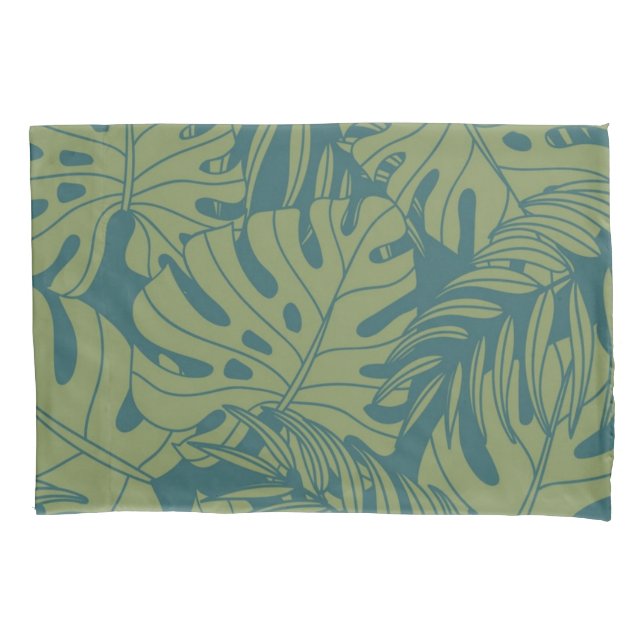 Leaves pattern pillowcase (Front)