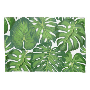 Leaves pattern pillowcase