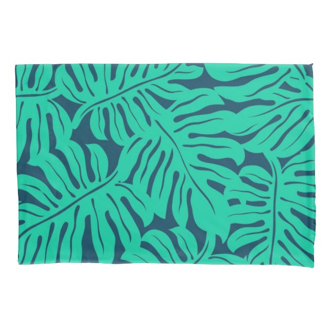 Leaves pattern pillowcase (Front)