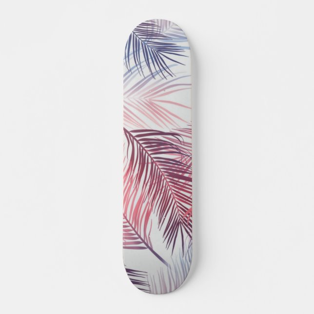 Leaves pattern skateboard (Front)
