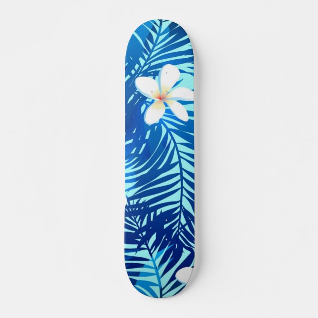 Leaves pattern skateboard (Front)