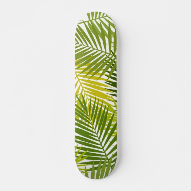 Leaves pattern skateboard (Front)