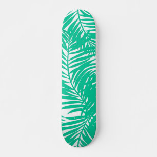Leaves pattern skateboard