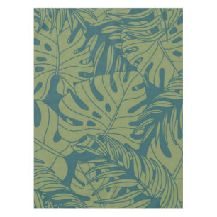 Leaves pattern tablecloth