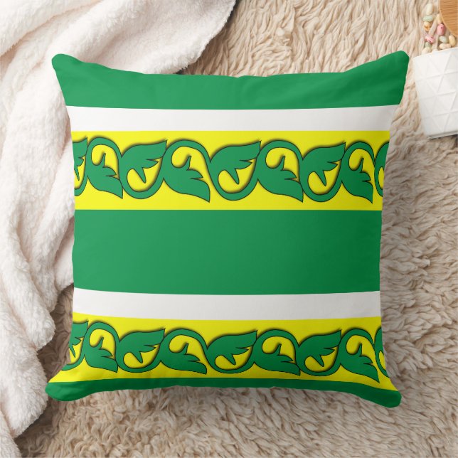  leaves pattern Throw pillows (Blanket)