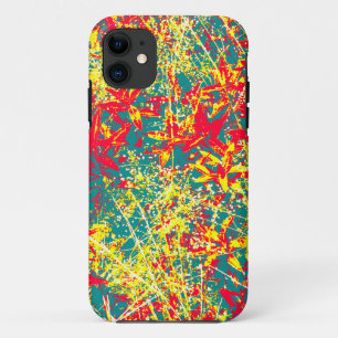 leaves red green yellow and white Case-Mate iPhone case