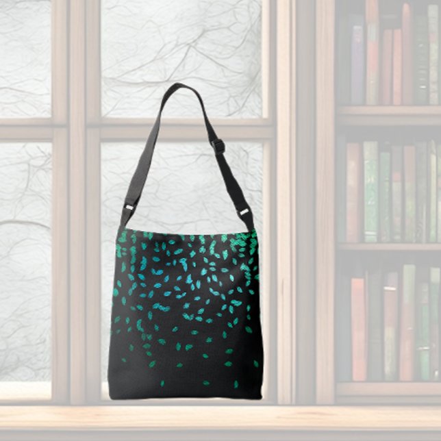 Leaves Shower Crossbody Bag (Creator Uploaded)