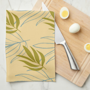 Leaves Tea Towel