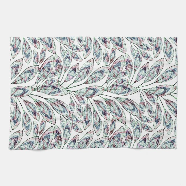 Leaves . tea towel (Horizontal)