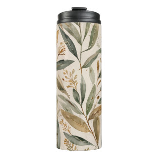 Leaves thermal tumbler