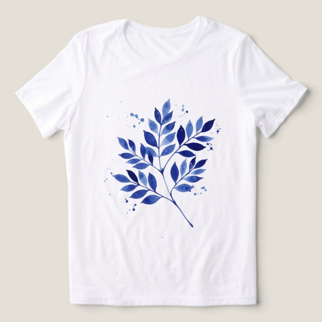  Leaves Tri-Blend Shirt (Design Front)