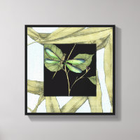 Leaves with Dragonfly Inset by Jennifer Goldberger