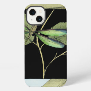 Leaves with Dragonfly Inset by Jennifer Goldberger iPhone 13 Case