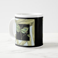 Leaves with Dragonfly Inset by Jennifer Goldberger
