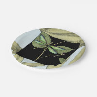 Leaves with Dragonfly Inset by Jennifer Goldberger