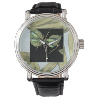 Leaves with Dragonfly Inset by Jennifer Goldberger