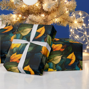 Leaves Wrapping Paper