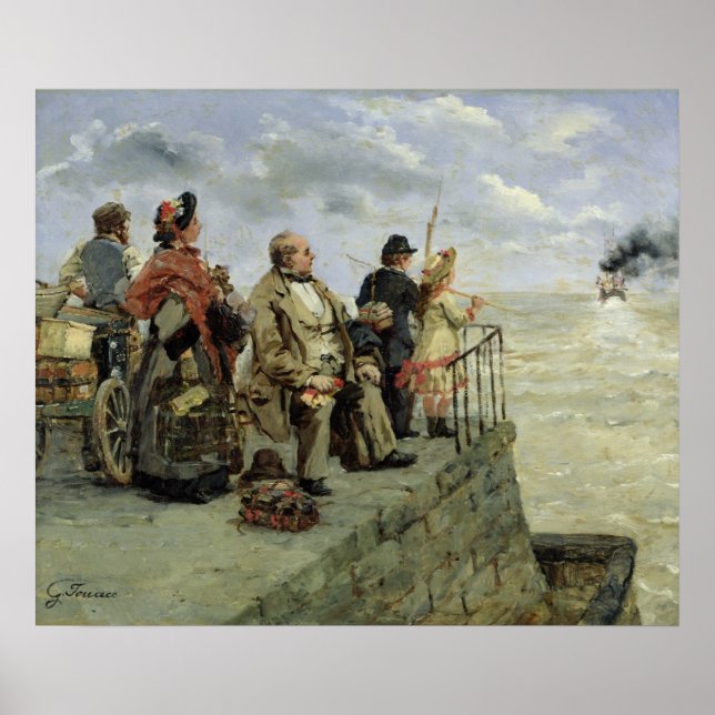 Leaving for Jersey Poster (Front)