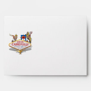 Leaving Las Vegas (Back of Las Vegas Welcome Sign) Envelopes