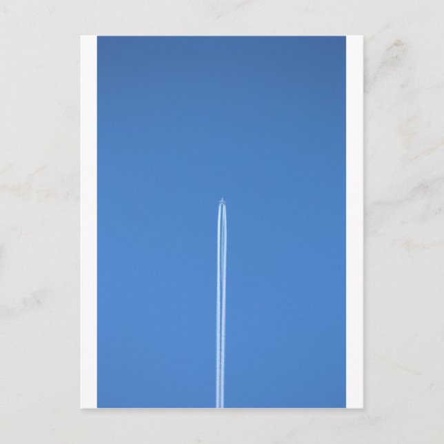Leaving on a jet plane postcard (Front)