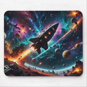 Leaving Spaceport Mouse Pad