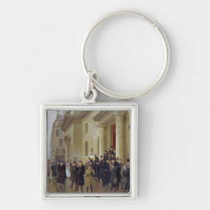 Leaving the Lycee Condorcet, 1903 Key Ring