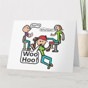 Leaving Work Card